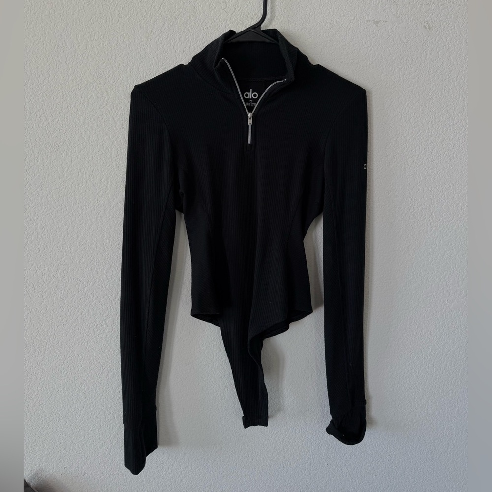 Alo Yoga Black Women's Bodysuit
